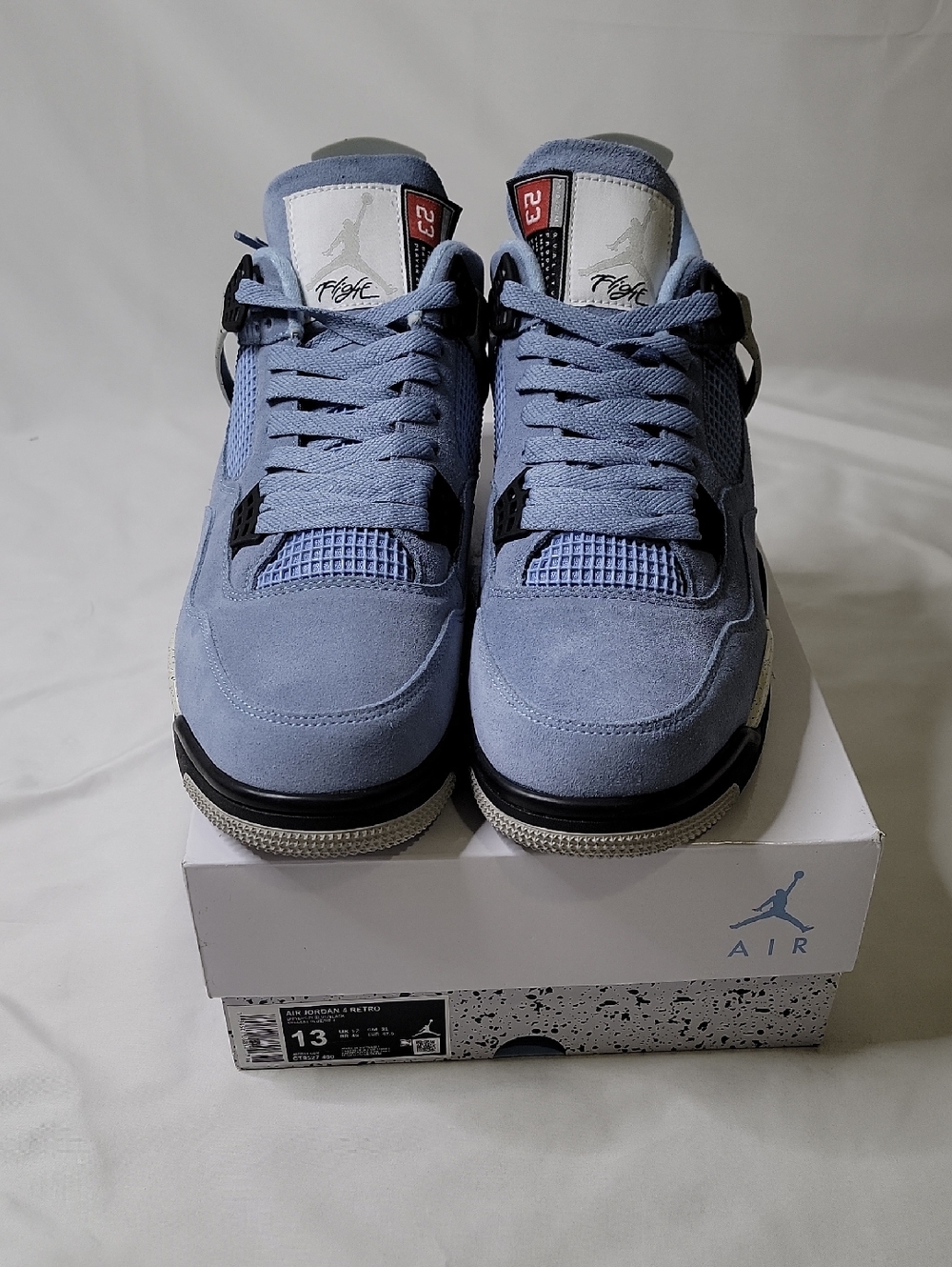 Jordan Retro 4 Men's University Blue Sneakers